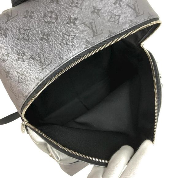 Louis Vuitton Discovery Backpack Daypack Monogram Taiga Silver PM Shoulder Bag - Picture 3 of 5